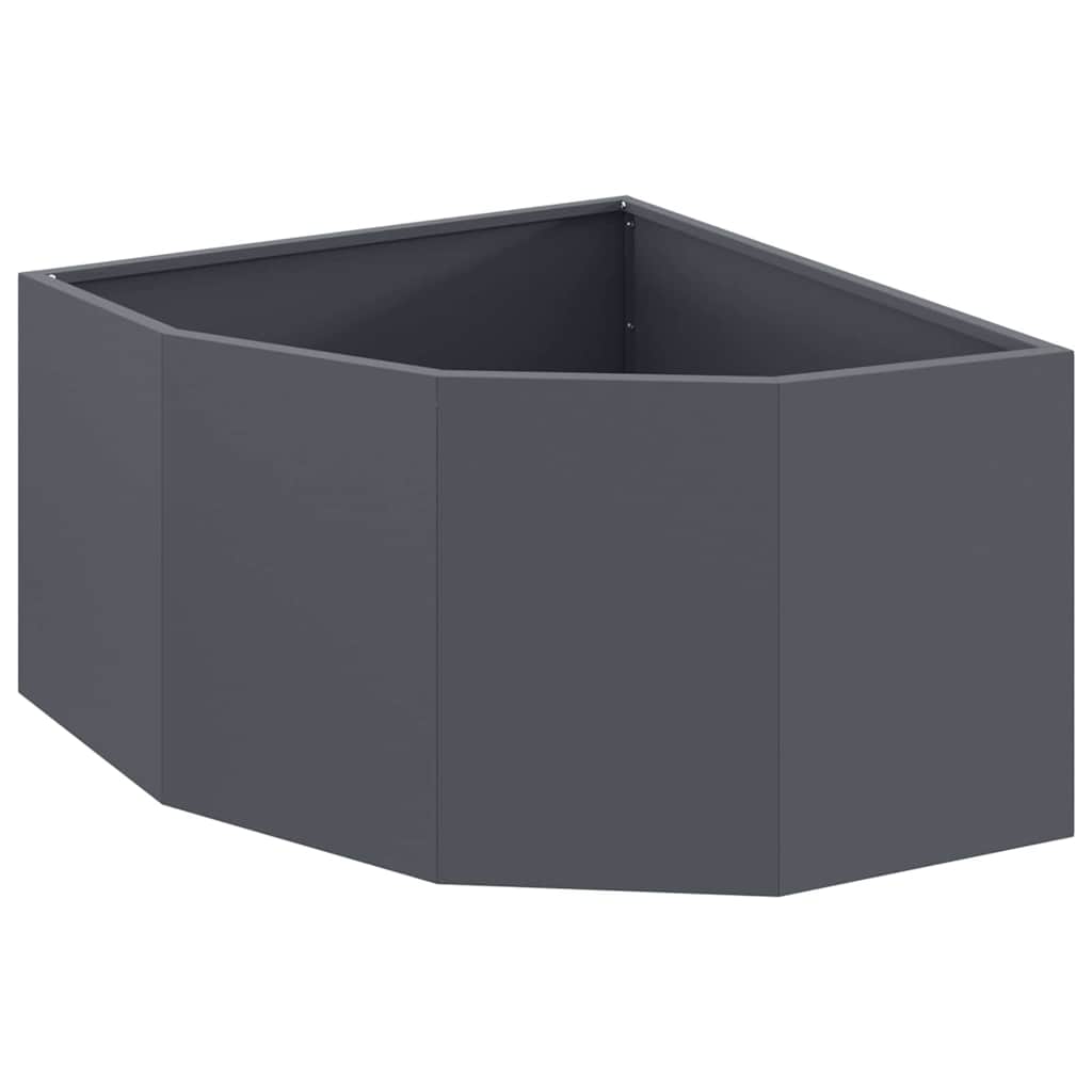 Γωνιακό Ροδόδεντρο Ανθρακί 60 x 60 x 35 cm Ατσάλι