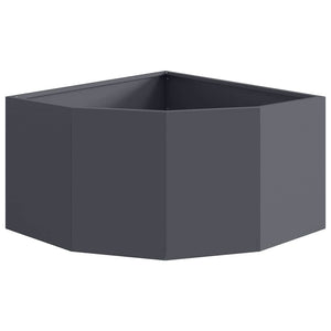 Γωνιακό Ροδόδεντρο Ανθρακί 60 x 60 x 35 cm Ατσάλι