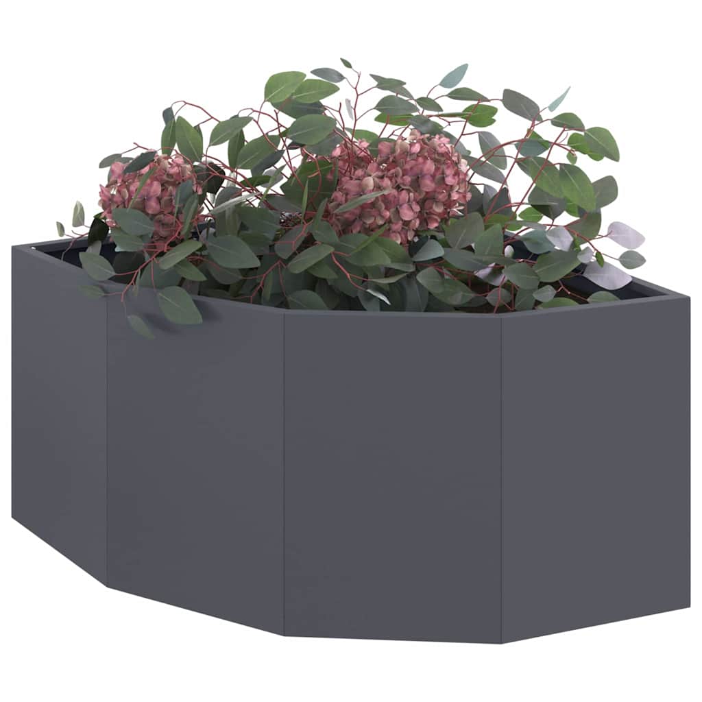 Γωνιακό Ροδόδεντρο Ανθρακί 60 x 60 x 35 cm Ατσάλι
