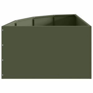 Γωνιακό Ροδόδεντρο Λαδί 60 x 60 x 35 cm Ατσάλι - Pakobazaar