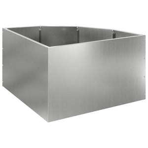 Γωνιακό Ροδόδεντρο Ασημί 60 x 60 x 35 cm Γαλβανισμένος χάλυβας