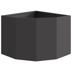 Γωνιακό Ροδόδεντρο Μαύρο 45 x 45 x 35 cm Ατσάλι