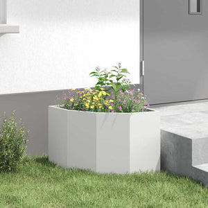 Γωνιακό Ροδόδεντρο Λευκό 45 x 45 x 35 cm Ατσάλι