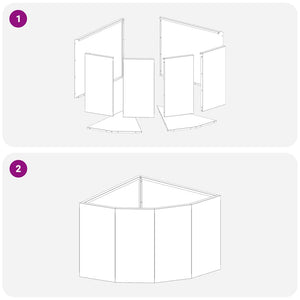 Γωνιακό Ροδόδεντρο Ανθρακί 45 x 45 x 35 cm Ατσάλι