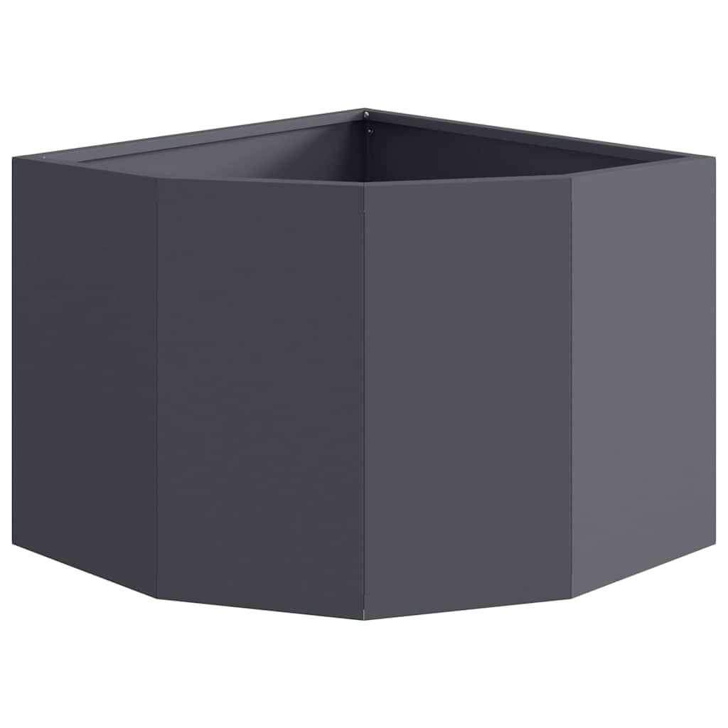 Γωνιακό Ροδόδεντρο Ανθρακί 45 x 45 x 35 cm Ατσάλι - Pakobazaar
