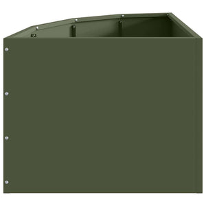 Γωνιακό Ροδόδεντρο Λαδί 45 x 45 x 35 cm Ατσάλι
