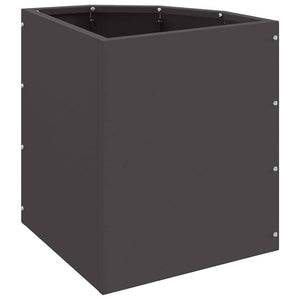 Γωνιακό Ροδόδεντρο Μαύρο 30 x 30 x 35 εκ Ατσάλι - Pakobazaar