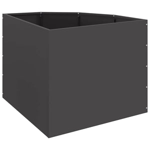 Γωνιακό Ροδόδεντρο Μαύρο 60 x 60 x 50 εκ Ατσάλι