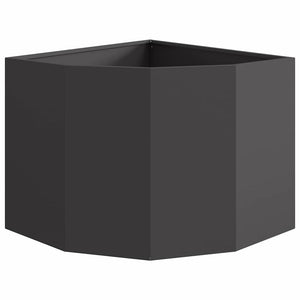 Γωνιακό Ροδόδεντρο Μαύρο 60 x 60 x 50 εκ Ατσάλι