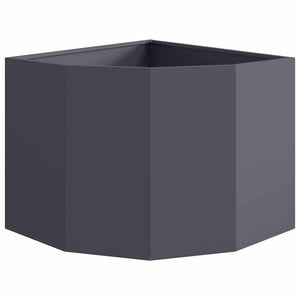Γωνιακό Ροδόδεντρο Ανθρακί 60 x 60 x 50 εκ Ατσάλι