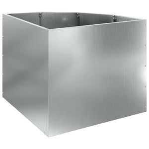 Γωνιακό Ροδόδεντρο Ασημί 60 x 60 x 50 εκ Γαλβανισμένος χάλυβας