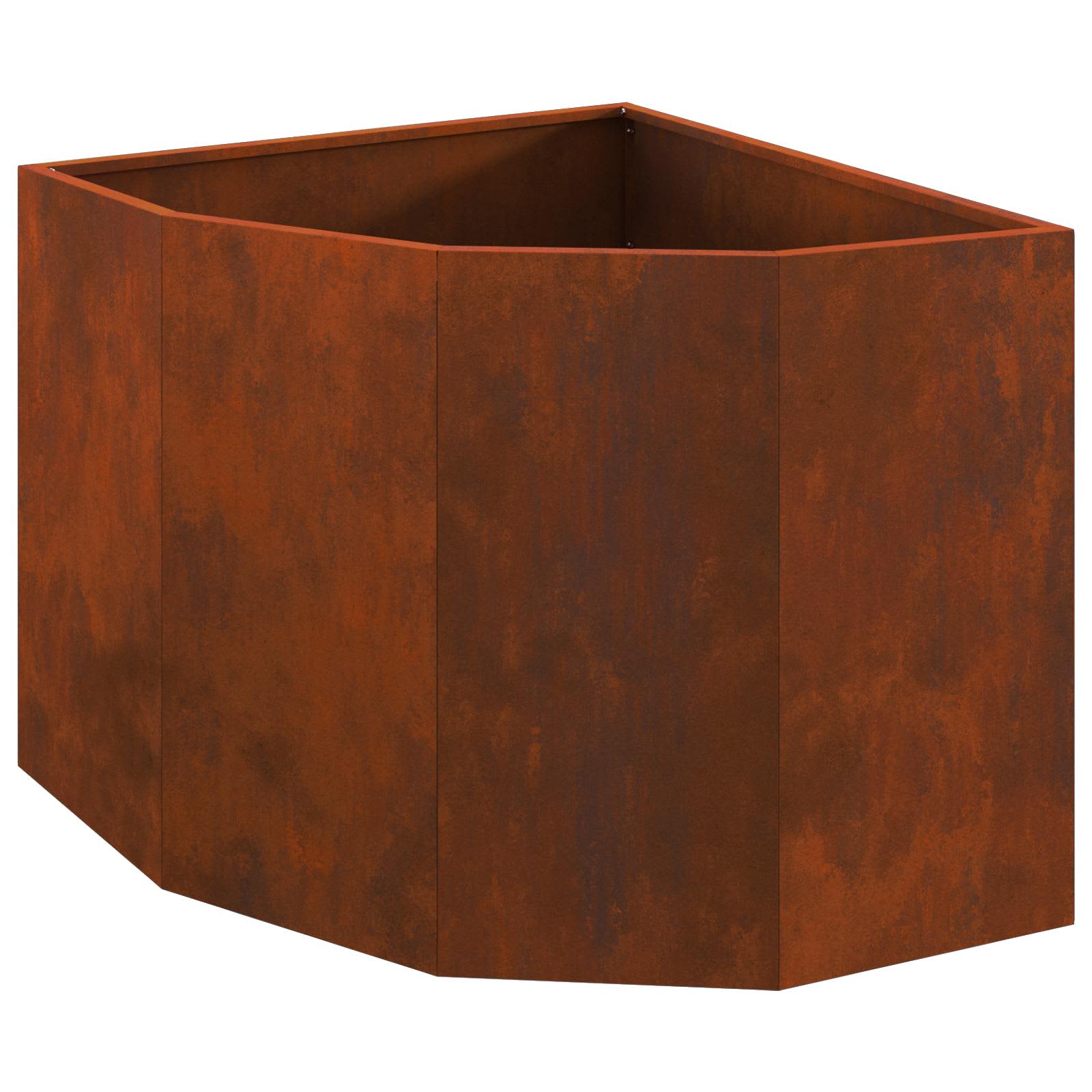 Γωνιακό Ροδόδεντρο Σκ rusty 60 x 60 x 50 εκ