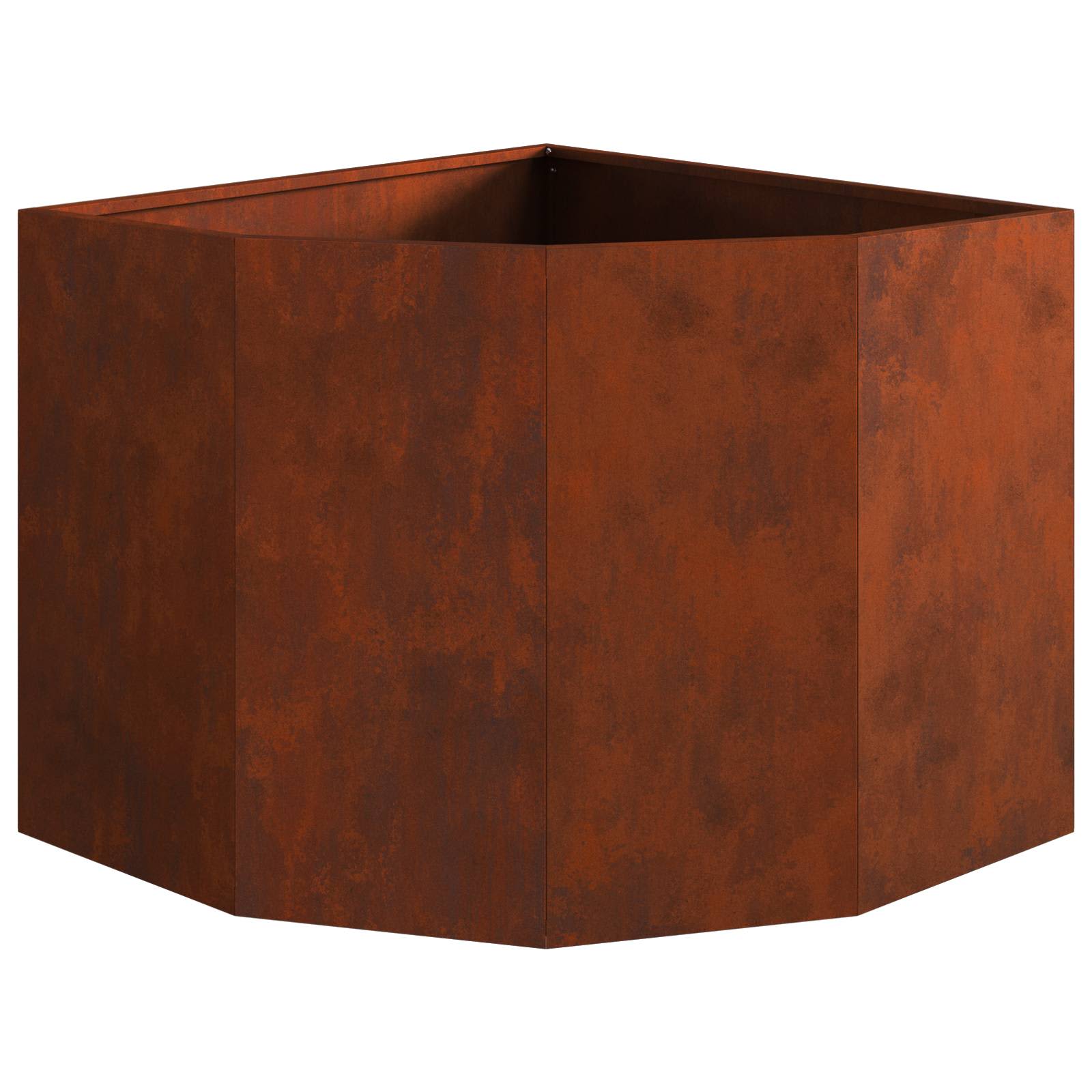 Γωνιακό Ροδόδεντρο Σκ rusty 60 x 60 x 50 εκ