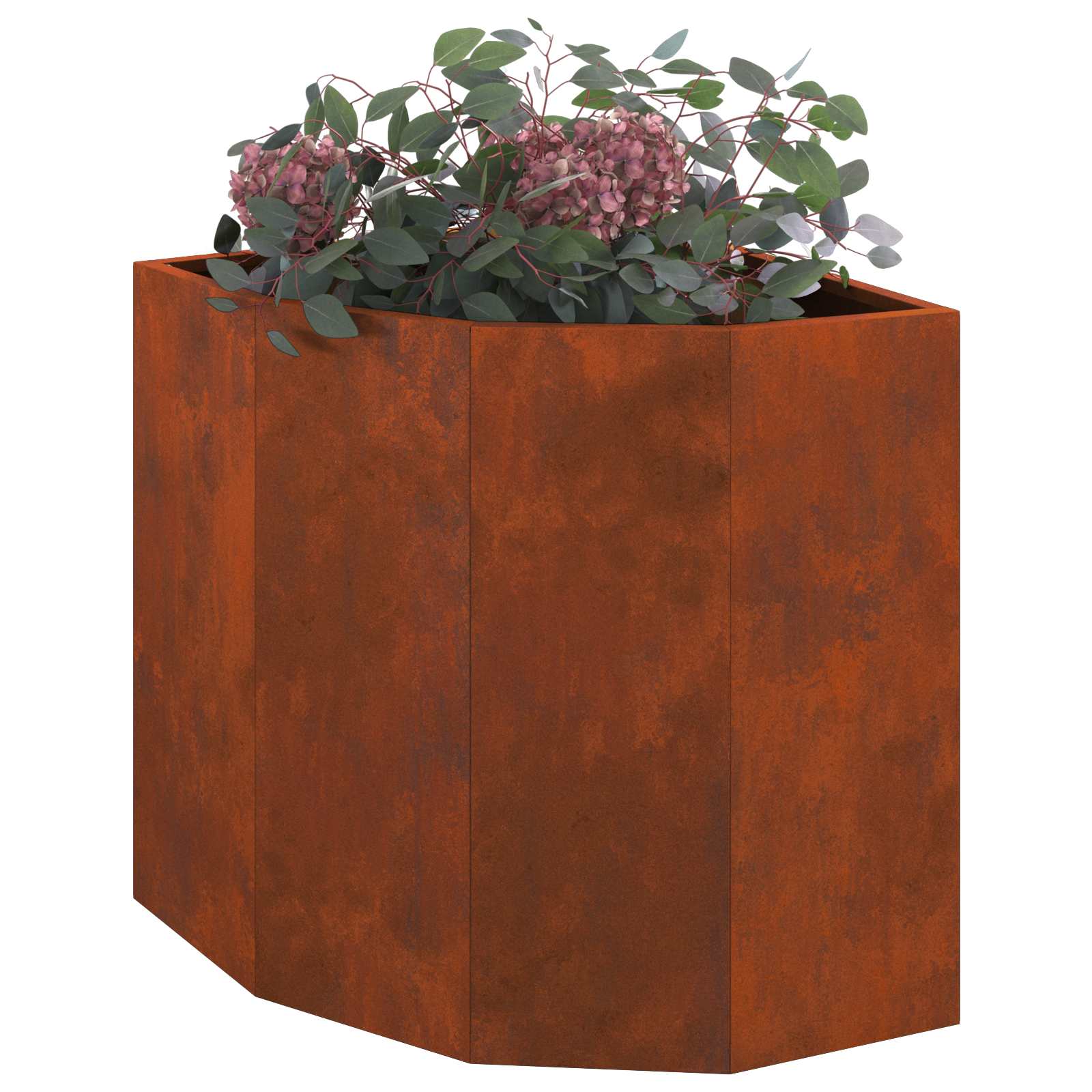 Γωνιακό Ροδόδεντρο Σκ rusty 45 x 45 x 50 εκ - Pakobazaar