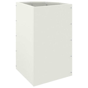 Γωνιακό Ροδόδεντρο Λευκό 30 x 30 x 50 cm Ατσάλι