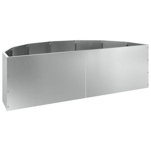 Γλάστρα Ασημί 120 x 60 x 35 cm Επικαλυμμένος Χάλυβας