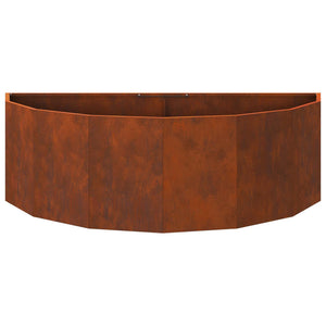 Γλάστρα Σκ rusty 120 x 60 x 35 cm Ατσάλι Σκληρυθέν στον Αέρα