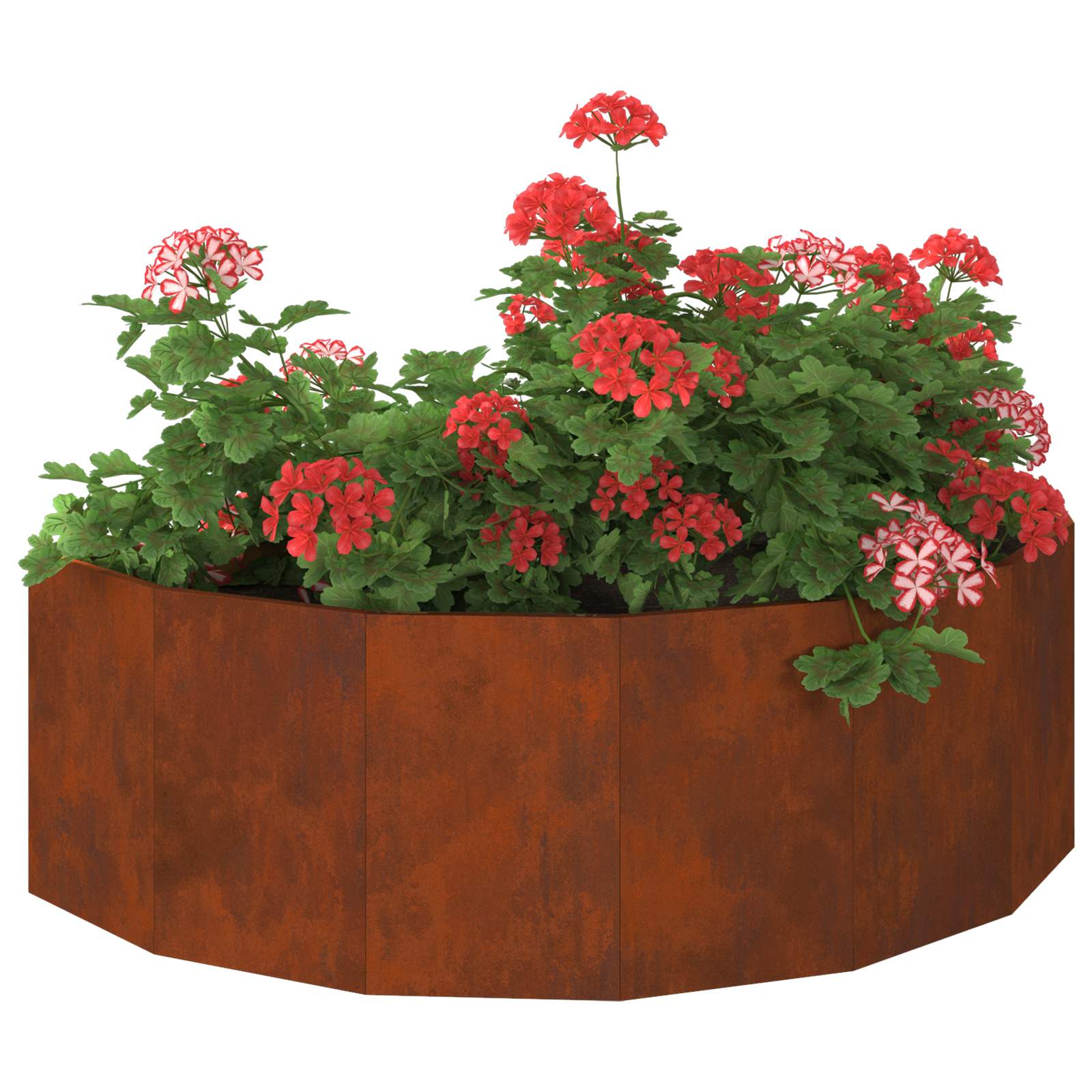 Γλάστρα Σκ rusty 120 x 60 x 35 cm Ατσάλι Σκληρυθέν στον Αέρα