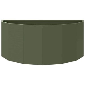 Γλάστρα Ελιά Πράσινη 90 x 45 x 35 cm Ατσάλι