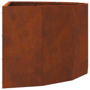 Γλάστρα Σκ rusty 90 x 45 x 35 cm Ατσάλι Σκληρυθέν στον Αέρα
