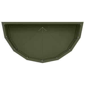 Γλάστρα Ελιά Πράσινη 60 x 30 x 35 εκ Ατσάλι
