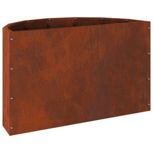 Γλάστρα Σκ rusty 60 x 30 x 35 εκ Ατσάλι Σκληρυθέν στον Αέρα