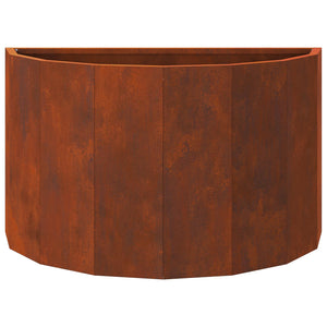 Γλάστρα Σκ rusty 60 x 30 x 35 εκ Ατσάλι Σκληρυθέν στον Αέρα