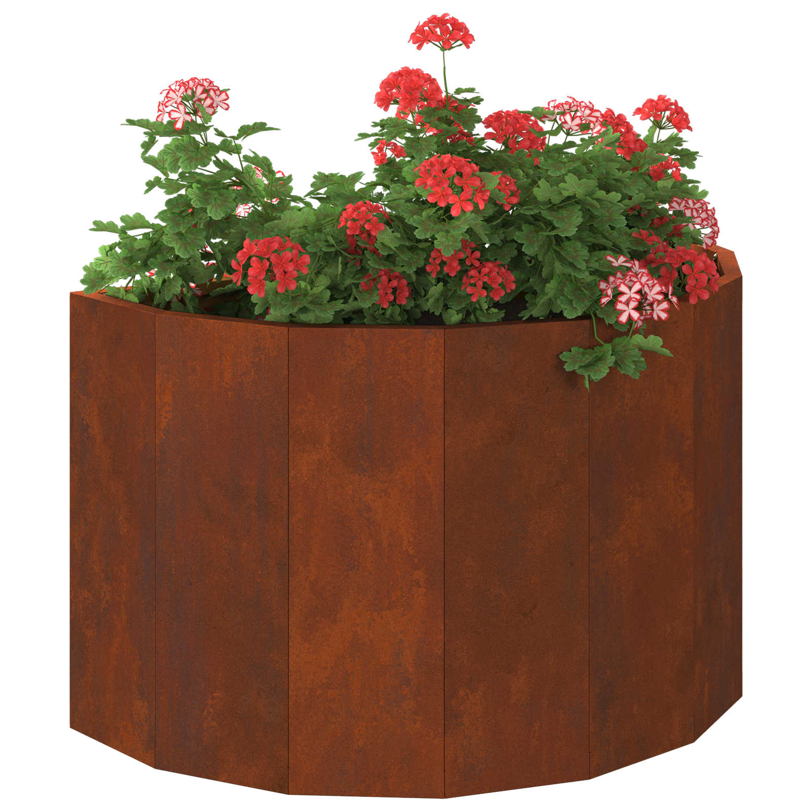 Γλάστρα Σκ rusty 60 x 30 x 35 εκ Ατσάλι Σκληρυθέν στον Αέρα