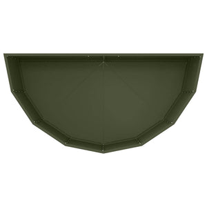 Γλάστρα Ελιά Πράσινη 120 x 60 x 50 εκ. Ατσάλι