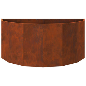 Γλάστρα Σκ rusty 120 x 60 x 50 εκ. Ατσάλι Σκληρυθέν στον Αέρα - Pakobazaar