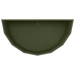 Γλάστρα Ελιά Πράσινη 90 x 45 x 50 εκ. Ατσάλι