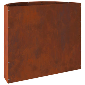 Γλάστρα Σκ rusty 60 x 30 x 50 εκ. Ατσάλι Σκληρυθέν στον Αέρα