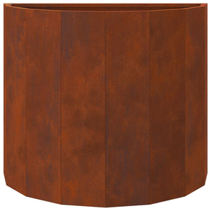 Γλάστρα Σκ rusty 60 x 30 x 50 εκ. Ατσάλι Σκληρυθέν στον Αέρα