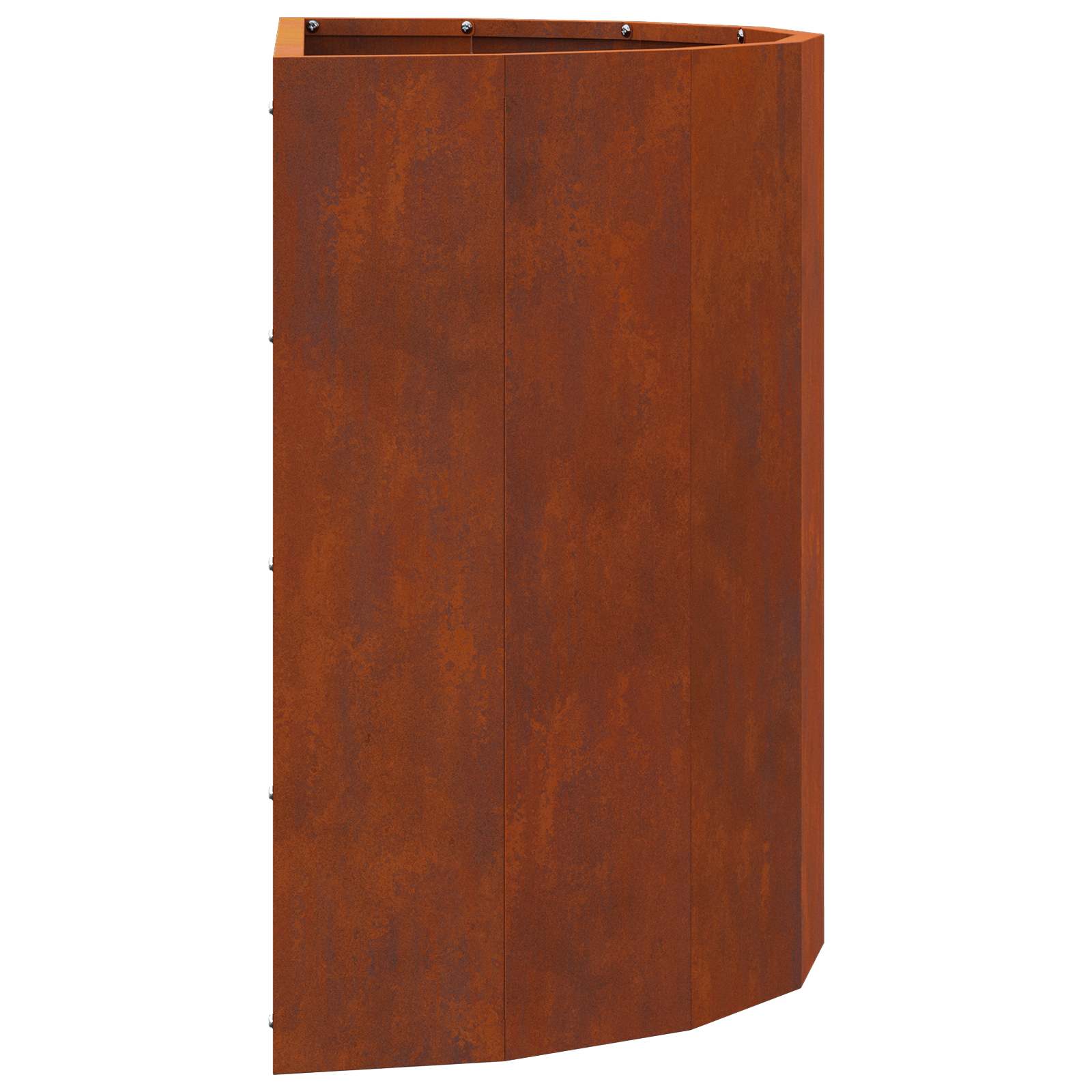 Γλάστρα Σκ rusty 60 x 30 x 50 εκ. Ατσάλι Σκληρυθέν στον Αέρα