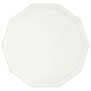 Γλάστρα Λευκό 120 x 120 x 35 εκ Ατσάλι