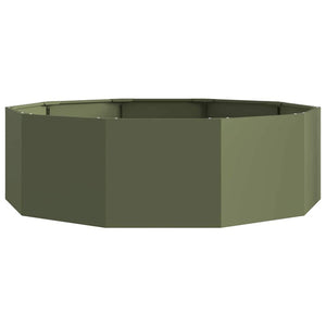 Γλάστρα Ελιά Πράσινη 120 x 120 x 35 εκ Ατσάλι