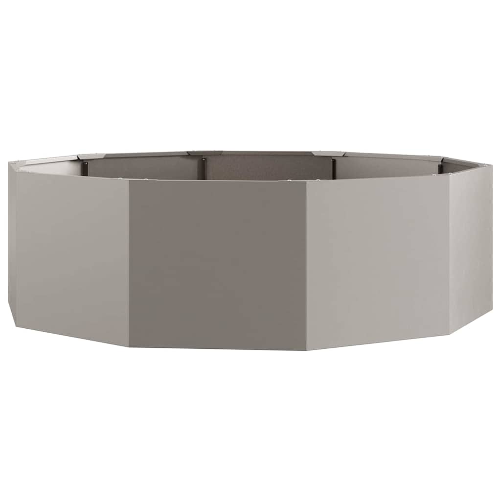 Γλάστρα Σκ rusty 120 x 120 x 35 εκ Ατσάλι Σκληρυθέν στον Αέρα