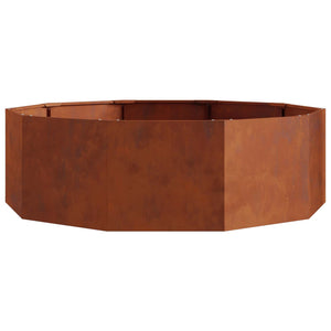 Γλάστρα Σκ rusty 120 x 120 x 35 εκ Ατσάλι Σκληρυθέν στον Αέρα