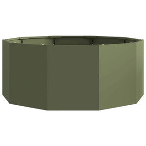 Γλάστρα Ελιά Πράσινη 90 x 90 x 35 εκ Ατσάλι