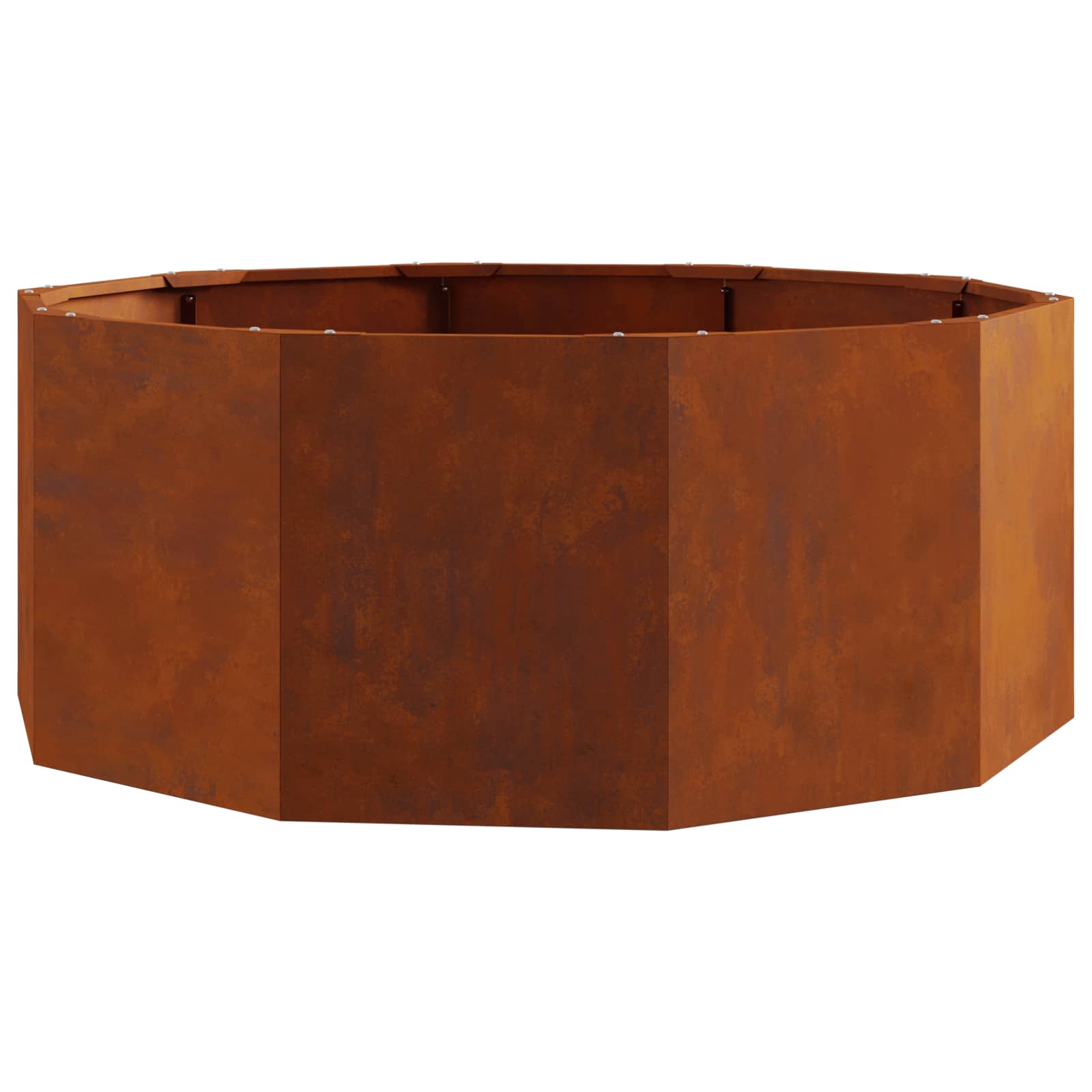 Γλάστρα Σκ rusty 90 x 90 x 35 εκ Ατσάλι Σκληρυθέν στον Αέρα - Pakobazaar