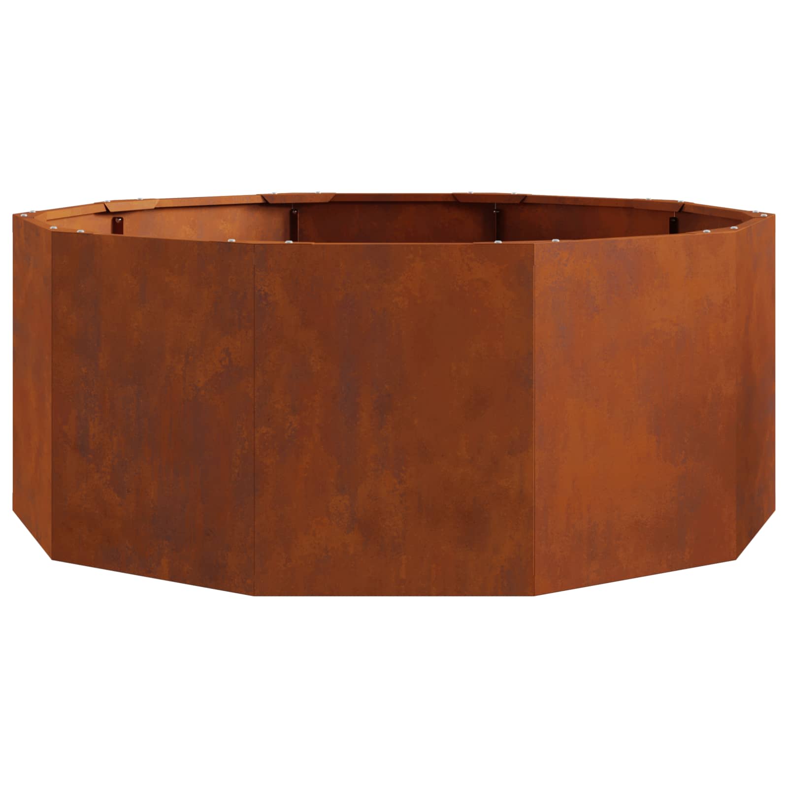 Γλάστρα Σκ rusty 90 x 90 x 35 εκ Ατσάλι Σκληρυθέν στον Αέρα - Pakobazaar