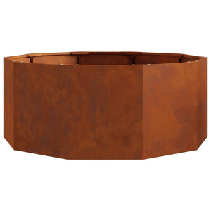 Γλάστρα Σκ rusty 90 x 90 x 35 εκ Ατσάλι Σκληρυθέν στον Αέρα - Pakobazaar