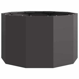 Γλάστρα Μαύρο 60 x 60 x 35 cm Ατσάλι
