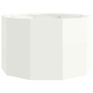 Γλάστρα Λευκό 60 x 60 x 35 cm Ατσάλι