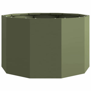 Γλάστρα Ελιά Πράσινη 60 x 60 x 35 cm Ατσάλι - Pakobazaar