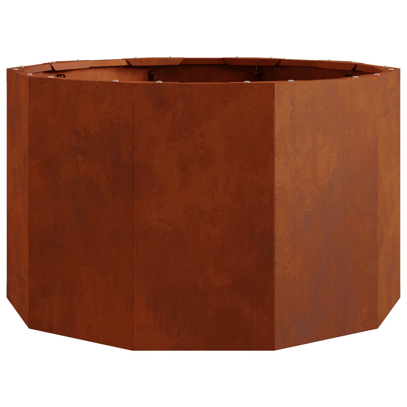 Γλάστρα Σκ rusty 60 x 60 x 35 cm Ατσάλι Σκληρυθέν στον Αέρα