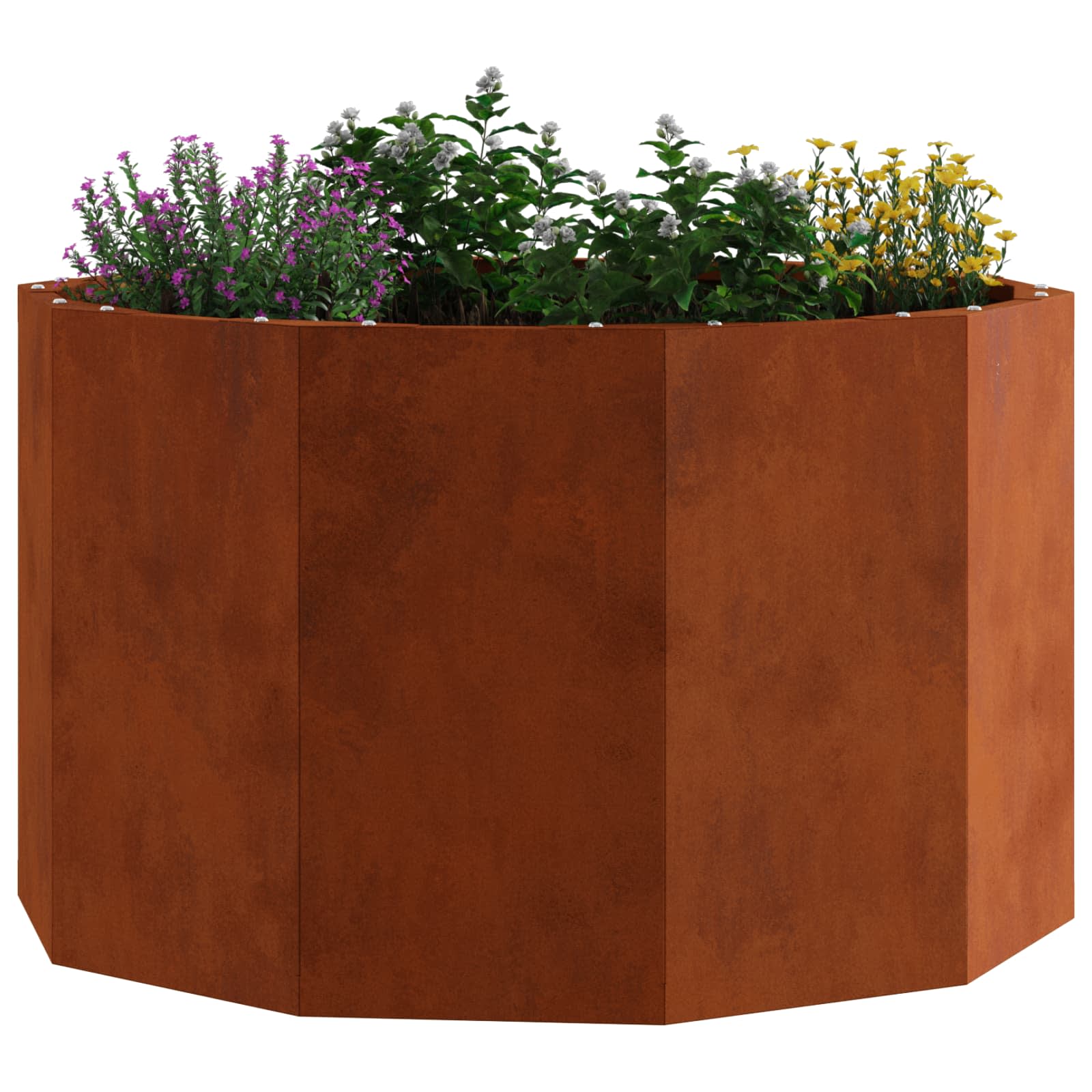 Γλάστρα Σκ rusty 60 x 60 x 35 cm Ατσάλι Σκληρυθέν στον Αέρα