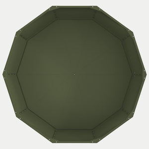 Γλάστρα Ελιά Πράσινη 120 x 120 x 50 εκ Ατσάλι
