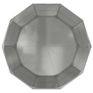 Γλάστρα Ασημί 120 x 120 x 50 εκ Επικαλυμμένος Χάλυβας