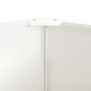 Γλάστρα Λευκό 90 x 90 x 50 cm Ατσάλι